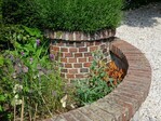 Deel van de tuinmuur.
<br/>
Gert-Jan Lobbes, 2020